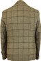 HOUSE OF CAVANI 36R GREY BOX CHECK 2 PIECE SUIT JACKET & WAISTCOAT BNWT