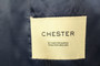 Chester Barrie Savile Row 46R Blue Modern Preloved Tweed Designer Jacket