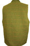 Walker & Hawkes Derby Tweed Green XL Shooting Contry Vest Waistcoat