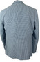 House of Cavani 44R Blue Check Super Soft Tweed Modern Jacket