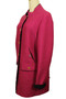 Geiger Ladies Pink Boiled Wool Medium Austria Over Coat