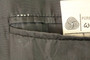 Vintage Daks Merino Wool 42" Long Grey Mix Pinstripe Suit Jacket