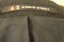 Vintage Daks Merino Wool 42" Long Grey Mix Pinstripe Suit Jacket