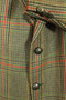 Vtg Half Norfolk Alexandra James 48L Green Check Bi-Swing Shooting Sports Jacket