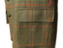 Vtg Half Norfolk Alexandra James 48L Green Check Bi-Swing Shooting Sports Jacket