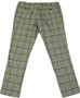 CAVANI MENS W40/L32 LIGHT GREY BOX CHECK TWEED TROUSERS BNWT