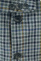 VTG BLUE TWEED DAKS MENS 42" LONG CHECK TWEED JACKET