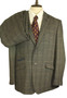 House of Cavani 46S Grey Check Jacket & W38 L32 Trouser 2 Piece Modern Suit Set