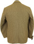 VTG BROWN MIX  BRITISH MENS 40" SHORT CHECK TWEED JACKET