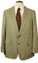 Vintage Magee Green 42R Light Weight Check British Tweed Jacket