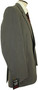VINTAGE BRITISH DUNN & CO IRISH MENS 44" GREY/BROWN MIX STRIPED SUIT JACKET