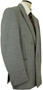 VINTAGE DOUBLE BREASTED BESPOKE CHRIS MACHON  MENS 40" GREY MIX TWEED BLAZER