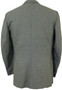 VINTAGE DOUBLE BREASTED BESPOKE CHRIS MACHON  MENS 40" GREY MIX TWEED BLAZER