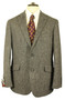 M&S Grey Herringbone 42" Satorial Modern Mens Tweed Jacket