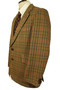 Vtg John G Hardy Check 42" Short Check Country British Tweed  Sporting Jacket