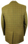 Gino Bellini 38R Green Mens Modern Tweed Sporting Country Jacket