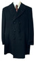 Brook Taverner Dark Blue 44" Double Breasted Mens Overcoat