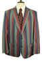 Samuel Windsor Boating Style 44R Striped Multi-coloured Blazer