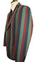 Samuel Windsor Boating Style 44R Striped Multi-coloured Blazer