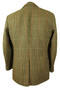 British Vtg Bladen Supasax 40R Tailored Green Mix Tweed Jacket