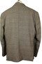 Marc Darcy Jenson Grey Plaid 48"  Modern Tweed Jacket