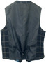 House of Cavani  44" Blue Box Modern Waistcoat BNWT