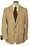Vintage St Michaels 40" Short Mens Light Brown Tweed Jacket
