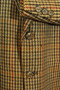 Gurteen 40" Short Brown Mix Check Vintage Mens Tweed Jacket