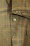 Vintage St Michael 42" Olive Brown Plaid Mens Tweed Jacket