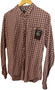 Ted Baker Pink Purple Mix Check Size 4 Medium Long Sleeve Shirt