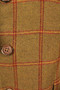 Lubiam Italian Brown Windowpane 44R Mens Tweed Wool Jacket Blazer