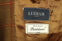 Lubiam Italian Brown Windowpane 44R Mens Tweed Wool Jacket Blazer