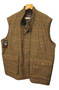 Cotton Traders Mens Tweed Waistcoat Vest Brown Expresso Size 3XL Smart