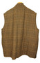 Cotton Traders Mens Tweed Waistcoat Vest Brown Expresso Size 3XL Smart