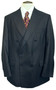 Mens 44R Aquascutum Navy Double Breasted Blazer Jacket Smart
