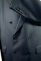 Mens 44R Aquascutum Navy Double Breasted Blazer Jacket Smart