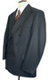 Mens 44R Aquascutum Navy Double Breasted Blazer Jacket Smart