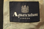 Mens 44R Aquascutum Navy Double Breasted Blazer Jacket Smart