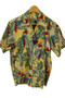 Karmakula Mens Small Parrot Tropical Hawaiian Shirt