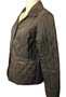 Barbour Quilt Ladies Brown Size 10 Summer Liddesdale Quilt Jacket