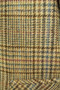 Vintage Equorian Ladies Size 12 Brown Check Plaid Double Breasted Tweed Jacket