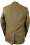 Vintage Brown Tweed Alkit 38" Check Tailored British Tweed Jacket