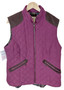 Jack Murphy Purple Size 16 Ladies Shoulder Patch Casual Country Gilet