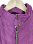 Jack Murphy Purple Size 16 Ladies Shoulder Patch Casual Country Gilet
