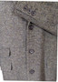 Brown Herringbone M&S 42" Long Mens Tweed Jacket