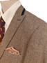 Marc Darcy Brown 42R Mason Modern Mens Smart Formal Tweed Jacket
