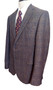 Next Brown 46" Long Mens Modern Casual Smart Tweed Jacket