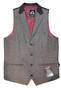 Marc Darcy Grey Modern 38R Stylish Waistcoat
