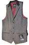 Marc Darcy Grey Modern 38R Stylish Waistcoat