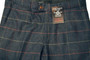 Marc Darcy Blue Check W32 L30 Regular Tweed Mens Trousers